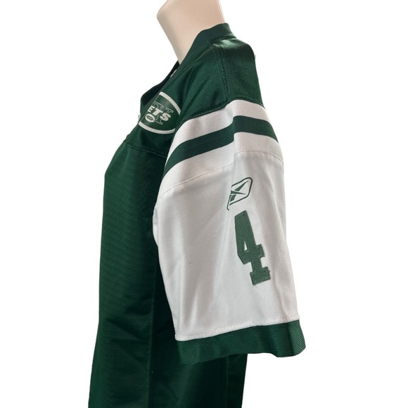 Reebok NFL Jersey Youth Large 14-16 New York Jets Brett Favre #4 Home (447) - Picture 2 of 10